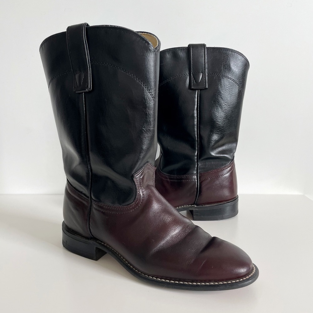 Vintage | Texas Boot Co | Two-tone Cowboy Boots
